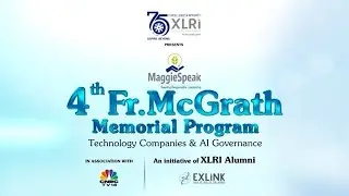 MaggieSpeak - 4th Fr. McGrath Memorial Program | XLRI Jamshedpur