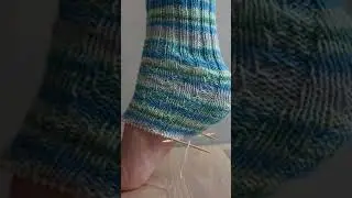 Die einfachste Ferse der Welt | Vorschau Spiral Socken Ferse stricken