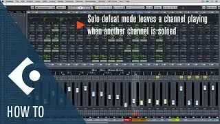 How to Use Solo Defeat Mode | Cubase Secrets