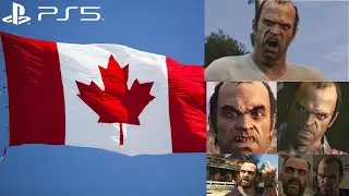 Trevor Hates Being Called Canadian (GTA 5 PS5 2021)