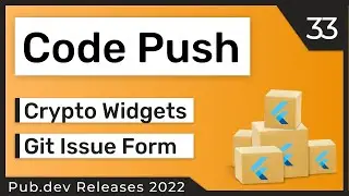 Flutter Code Push, Crypto Widgets & Co. - 33 - PUB.DEV RELEASES