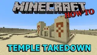 6 Ways to Take On a Minecraft Desert Pyramid!