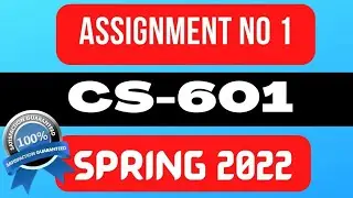 cs601 assignment 1 solution 2022 complete and correct solution