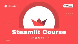 Streamlit Introduction | Complete Streamlit Python Course | Streamlit Tutorial 1