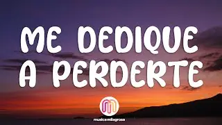 Alejandro Fernández - Me Dediqué a Perderte (Letra / Lyrics)