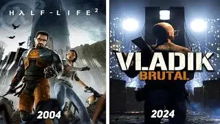 Half Life 2 vs Vladik Brutal Physics And Details Comparison