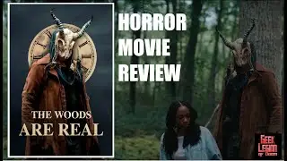 THE WOODS ARE REAL ( 2024 Matt Dellapina ) Poltical Satire Folk Horror Movie Review