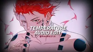 Temperature - Sean Paul [Edit Audio] (Instrumental)