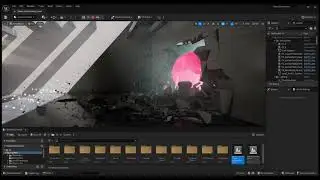 Chaos Destruction  and Fluid Sims using Niagara - Unreal Engine 5