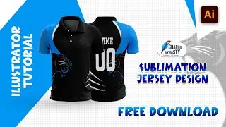 Sublimation Jersey Design | Adobe Illustrator | Tutorial | Sublimation Printing