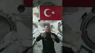 Alper Gezeravcı ve Cumhurbaşkanı Erdoğan arasındaki canlı bağlantı #shorts #alpergezeravcı #iss