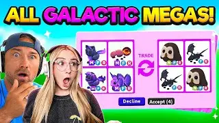 I HACK Cammy's Account and TRADE ALL Her MEGA Galactic Pets! Adopt Me!