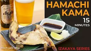 Simplest HAMACHI KAMA Recipe (Grilled Yellowtail Collar) with The Sushi Man