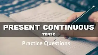 Practice Questions on Present continuous tense# Interrogative negative sentences