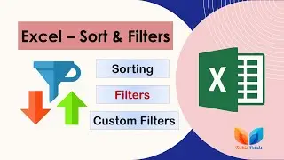 How to Sort or Filter Data using Microsoft Excel | MS Excel Sorting & Filtering Data | MS Excel