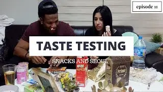 We try Korean snacks!