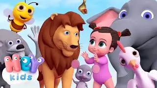 I Versi Degli Animali per bambini | Cartoni Animati & Canzoni per Bambini - HeyKids Italiano