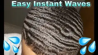 HOW TO GET WAVES IN 5 MINUTES!!! (ALL HAIR TYPES)