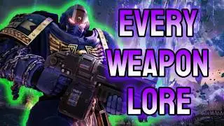 The Crazy Lore Behind Every Weapon of Space Marines