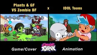 Plants VS Zombie BF “BLOOM N BRAINS / BAD BASH” | PVZ Plants VS Rappers | GAME x FNF Animation