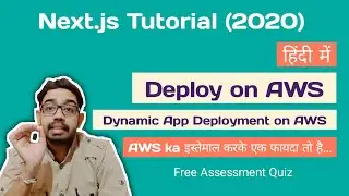 NextJS Tutorial for Beginners in Hindi - 2020 #23 | Deploy NextJS on AWS EC2