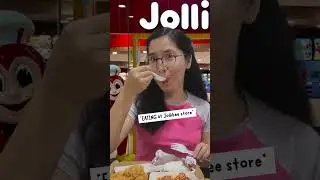 Who loves Jollibee?🙋‍♀️Jollibee store vs Home #jollibee #JollibeeBidaAngSaya #funny #comedy #shorts