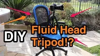 Why You Don't Need a Fluid Head Tripod | DIY Fluid Head Tripod | Filmed on Canon 80D