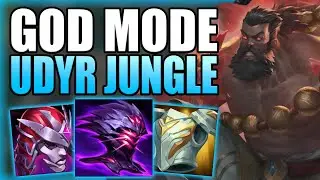 UDYR JUNGLE GOES ABSOLUTE GOD MODE IN TEAMFIGHTS TO CARRY GAMES! Best Build/Runes League of Legends