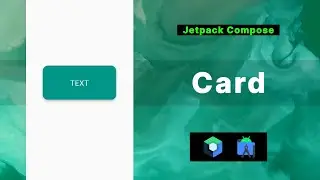 Simple Card with Text - Jetpack Compose // Android Studio // 2022