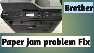 Brother Dcp2541dw Printer || Paper Jam Problem Fix by (ultimatehinditips)