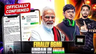 🤯Finally BGMI Unban News today 🔥BGMI Unban on 9th May