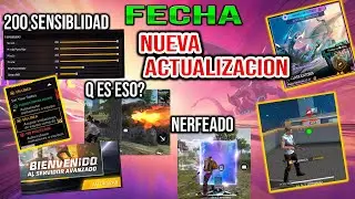 Nueva Actualización de Free Fire Fecha cuando llega actualización Nuevo personaje que Teletransporta