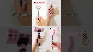 Diy 🖤BLACKPINK🩷 Paper Crafts #shorts #youtubeshorts #trending #blackpink #pendecoration #lightstick