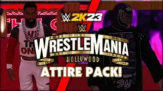 WWE 2K23 WRESTLEMANIA 39 NIGHT 1 ATTIRES YOU NEED! (ATTIRE PACK)