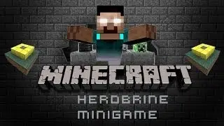 Minecraft MiniGame Herobrine!! I'm Scrared Now!