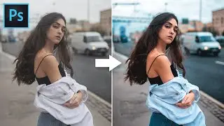 Orange and Teal Color Grading | Photoshop Tutorial (Easy)