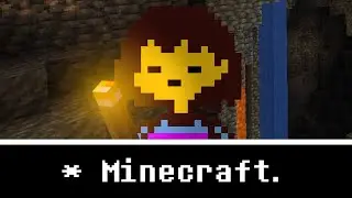 Undertale, but Frisk is in Minecraft...