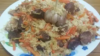 Узбекский плов с бараниной!!!(самый вкусный рецепт плова !!!рассыпчатый)