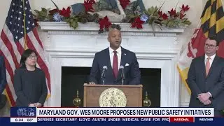 Maryland governor Wes Moore proposes groundbreaking gun violence and juvenile justice reforms