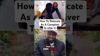 Relocate as a carer to USA 🇺🇸 #viralvideo  #trending #shorts #youtubeshorts #usa  #caregiver #fyp