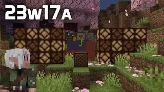 News in Minecraft Snapshot 23w17a: New Music, New Light Engine, New Emojis