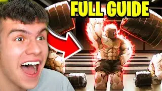 GYM LEAGUE FULL GUIDE! How To Get Money + Strength & MORE FAST (Roblox)