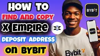 How to Find and Copy $X Deposit Address on Bybit | Get X Empire Deposit address and memo on Bybit