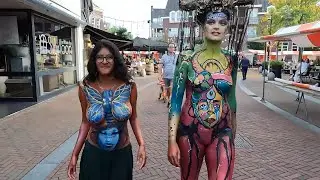 body painting and body art in Nederweert by Belgian national champion Karoline T'Kindt