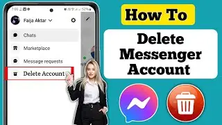 How To DELETE Messenger Account (2024) | Delete Messenger Account