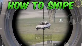 Learn How to Snipe a Vehicle (PUBG MOBILE & BGMI) Guide/Tutorial 