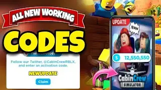 *NEW* ALL WORKING CODES FOR CABIN CREW SIMULATOR IN AUGUST 2024! ROBLOX CABIN CREW SIMULATOR CODES