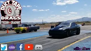 Duct Tape Drags at Tucson Dragway Chris Honeybadger light edit video