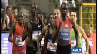 Rudisha/Aman/Kiprop: 800m,Ivo Van Damme Memorial,2011