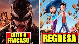 VENOM 3 ¿ÉXITO O FRACASO? LLUVIA DE HAMBURGUESAS REGRESA, BEETLEJUICE 2 LA MÁS TAQUILLERA